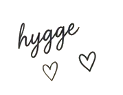 Odręczny napis hygge