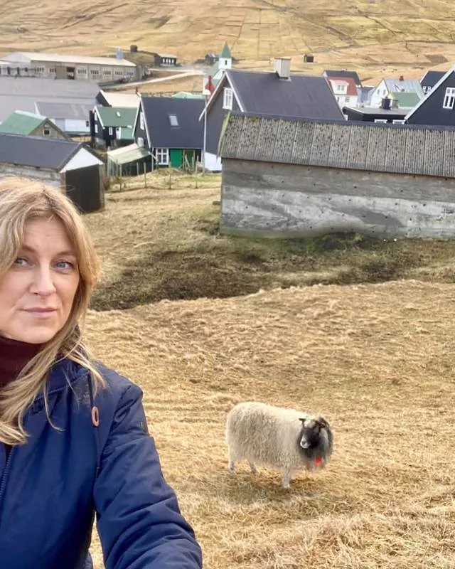 Ja, wśród owiec na Wyspach Owczych